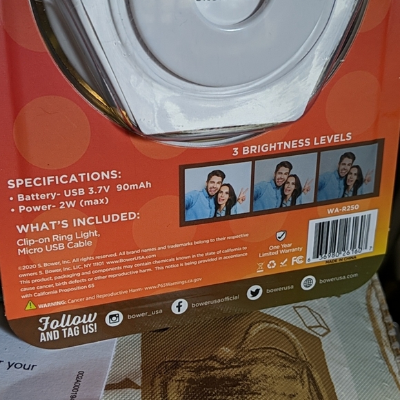 Clip on Ring light - Picture 3 of 4